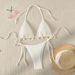 Women's Clothing Halter Neck Solid Color Bikini Set – Sexy & Minimalist Two-Piece Swimsuit For Women_ecoleips.com