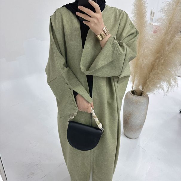 Women's Clothing Loose Large Size Elegant Cardigan Robe_ecoleips.com