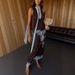 Women's Clothing Women's Satin Sleeveless Skirt Set – Asymmetrical Lounge Outfit In Black/Coffee (S-XL)_ecoleips.com