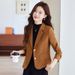 2024 Autumn New Short Women's Blazer, Casual Suit For Petite Women, Regular Style/Padded Style, In-Stock Wholesale_ecoleips.com