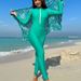 Muslim Swimsuit European And American Style Women's Conservative Long Sleeve One Piece Swimsuit Two Piece Set Zipper Design With Chest Pad_ecoleips.com