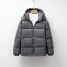 Pinghu Chixin New National Standard 90 Down Women's Winter Hooded Windproof Casual Versatile Puffer Jacket Cold-Proof_ecoleips.com