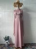 Modest Abaya Dress Elegant Spring Long Sleeve Dress Silky Skirt Comfortable Feminine Charming New For Women_ecoleips.com