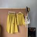Women's Clothing Summer New Arrivals Artistic All Match Loose Casual Lace Sleeveless Linen Sleeveless Vest Wide Leg Pants Women_ecoleips.com
