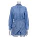 Fashion Striped Midi Skirt Suit For Women Lapel Long Sleeved Shirt Two Piece Set Autumn Commuting Outfit Hot Selling Export_ecoleips.com