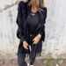 Fall/Winter 2026 Women's Imitation Mink Cape Tassel Shawl Solid Color Thickened Warm Bat_ecoleips.com