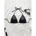 Sexy Halter Bikini Top – Retro Polka Dot Swimwear For Women, Adjustable Ties & Removable Padding, Quick-Dry Polyester_ecoleips.com