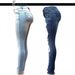 Women's Mid-Waist Distressed Jeans European American Style Denim Clothing FPopular New Arrivals_ecoleips.com