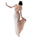 Heavy Duty Evening Gown Slimming Banquet Dress For Women High-End Pink Mermaid Style Birthday Emcee Toast Dress_ecoleips.com