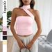 Women's Clothing Y2K Sexy Style Strapless Vest Top Women's Clothing Fashion Spring Summer Scarf Included For Formal & Casual For Women_ecoleips.com