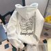 Men's Trendy High Street Style Printed Hooded Sweatshirt Fleece Lined Thick Loose Retro Oversized Top for Women Autumn Winter_ecoleips.com