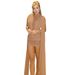 European And American Cross-Border Autumn Winter New Women's Fashion Half High Collar Double Layer Spliced Mesh Ribbon_ecoleips.com