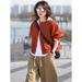 2025 New Suit, Stylish And Versatile T-shirt Jacket, Solid Color Slimming Casual Pants, Age-reducing Two-piece Set_ecoleips.com