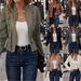 Vintage-Inspired Suede Blazer Jacket For Men & Women – Slim Fit Double-Breasted Long Sleeve Coat With Stand Collar, Streetwear Fashion Outerwear_ecoleips.com