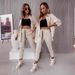 Women's Clothing Hot Girl Women's Clothing Autumn/Winter New Sexy PU Casual Pants Slim Fit Leather Pants_ecoleips.com