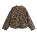 Animal Pattern Cotton-padded Jacket Winter Niche Design Cotton-padded Clothing_ecoleips.com