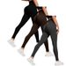 High Waist Seamless Fitness Pants Women's Yoga Clothes Leggings Autumn Winter Threaded Sports Tights_ecoleips.com