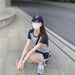 Women's Clothing Sports Suit For Women In Summer, Loose And Fashionable Short Sleeved Shorts, Casual Running Suit, Two Piece Suit_ecoleips.com