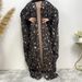 Women's Summer Soft Chiffon Printed Muslim Islamic Robe Series 1689_ecoleips.com