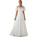 2025 Style New Formal Long Evening Lace Patchwork Dress For Women_ecoleips.com