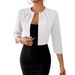 New Cross-border Four-season Blazer Suit With Strong, Sophisticated Vibe, Featuring Bodycon Slip Dress And A Cardigan_ecoleips.com