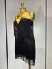 Women Sexy Off Shoulder Tassel Bodycon Bandage Dress Fancy Club Celebrity Elegant Evening Party Mini Dress Birthday Vestido VV3F_ecoleips.com