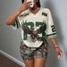 Women's Clothing Fashion Street Trend Print Loose Casual Short Sleeved Tops T Shirts_ecoleips.com