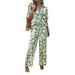 Women's Clothing Women's Printed Short Sleeve Suit Wildberries Spring Summer Temperament Clothing Set Long Sleeve For Formal & Casual_ecoleips.com