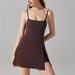 K Anti Glare Sports Dress With Chest Cushion, Breathable Outdoor Golf Back Yoga Tennis Skirt_ecoleips.com