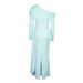 AD552 European And American 2025 Autumn New Solid Color Sexy Elegant Off-Shoulder Slim Fit Bodycon Slit Long Sleeve_ecoleips.com
