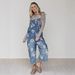 Women's Clothing Street Style Loose Straight Leg Wide Leg Printed Denim Pants For Women_ecoleips.com