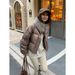 girl Girl NEIHE 2025 Fox Fur Collar 90% White Duck Short Women's Down Jacket Winter New Model 257211_ecoleips.com