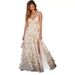 Women's Clothing Popular Sexy Printed Floral Long Dress_ecoleips.com