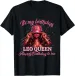 Women's T-Shirts Queen Sassy Black Woman Zodiac Birthday Leo T-Shirt_ecoleips.com