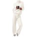 Casual Fashion Suit For Women 2025 Autumn Winter High Neck Solid Color Sweater Knit_ecoleips.com