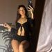 Sexy Women's Ho Girl Oufi Lace-Up Cardigan Mesh See-Through Hollow Long Sleeve Summer Shor Skir Ribbon Two-Piece_ecoleips.com
