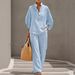 Women's Casual Shirt Set Urban Style Clothing_ecoleips.com