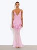 Independent Station European And American Women's Fashion V-neck Sexy Strap Backless Slim Sequin Mermaid Long_ecoleips.com