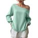 Tilted Hoodie For Casual Fashion Autumn/Winter Women's Pure Color With Slanted Collar_ecoleips.com