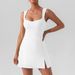 Women's Clothing ins new sexy sling yoga skirt tennis skirt light breathable golf sports one piece skirt_ecoleips.com