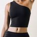 Women's Clothing Off-Shoulder Sports Bra Nude Feel Adjustable Straps Yoga Fitness Vest Top For Running And Fitness Polyester_ecoleips.com