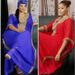 Women's Clothing Chiffon Robe Clothing Ethnic Style Skirt Large Size Solid Color Robe_ecoleips.com