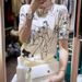 Spring New Fine-knit Ultra-thin Semi-transparent Long-sleeve Women's Niche Design Cardigan Graffiti Sweater Jacket_ecoleips.com