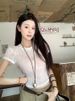 Korean Micro-transparent Short-sleeved T-shirt Women's Summer Design Sense Niche Bow Backless Thin Sweet Spice Girl Short Top_ecoleips.com