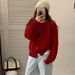 Aria Basics Aria Basics Korean-style Casual Soft Velvet Buttoned Sweater Coat For Women, New 2024 Winter Model, Super Stylish Round-neck Raglan_ecoleips.com