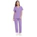 Women's Clothing Multicolor Split Suits Nurse Uniforms Work Clothes Protective Clothing Professional Work Clothes Technician Uniform Dental_ecoleips.com