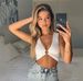 Factory Direct Sale, In-stock, Cross-border Foreign Trade, 2025 Summer New Model, Waist-exposed V-neck With Chest Ring,_ecoleips.com