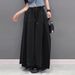 American Street Style Pleated Washed Color-Block Jeans For Women, Autumn New Loose Fashionable Casual Wide-Leg Pants_ecoleips.com