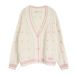 Taylor Swift Women's Knitted Cardigan Sweet Romantic Style Retro Long Sleeved Sweater for Girls Versatile Wool Blend_ecoleips.com