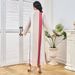 Women’s Clothing Muslim Women's Long Skirt Robe Women's Clothing New Embroidered Glitter Sequin Dress_ecoleips.com